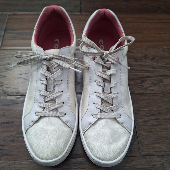 Coach White Running Shoes - Picture 5 of 5